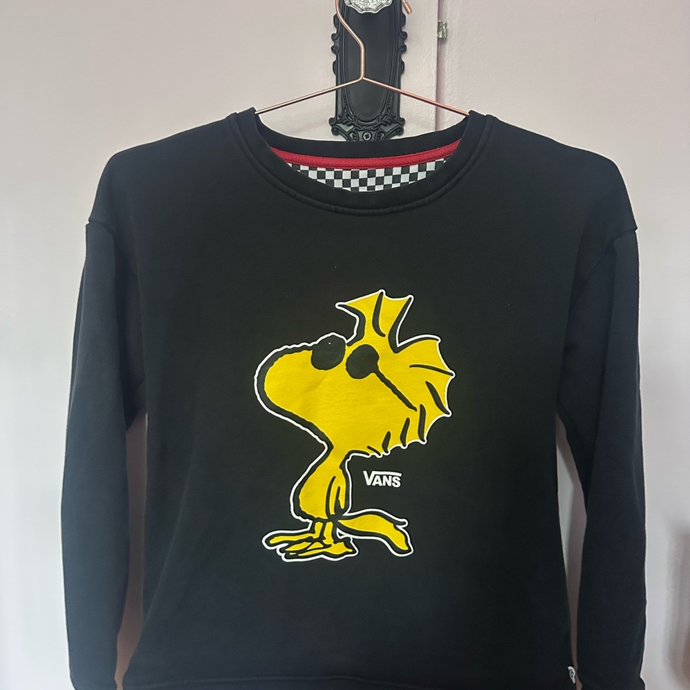 Vans Black Sweater with Woodstock